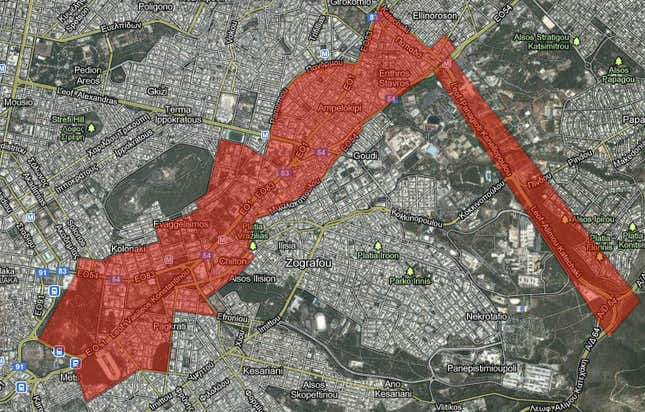 Merkel map route for tomorrow where protests are forbidden