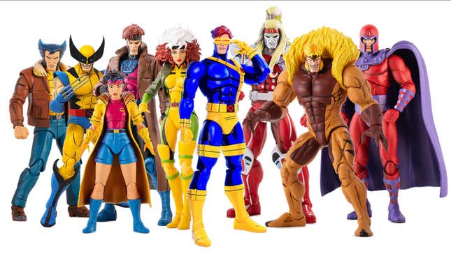 Image for nonfiction  titled Mondo&#39;s X-Cellent X-Men Figures Are Jumping to X-Men &#39;97