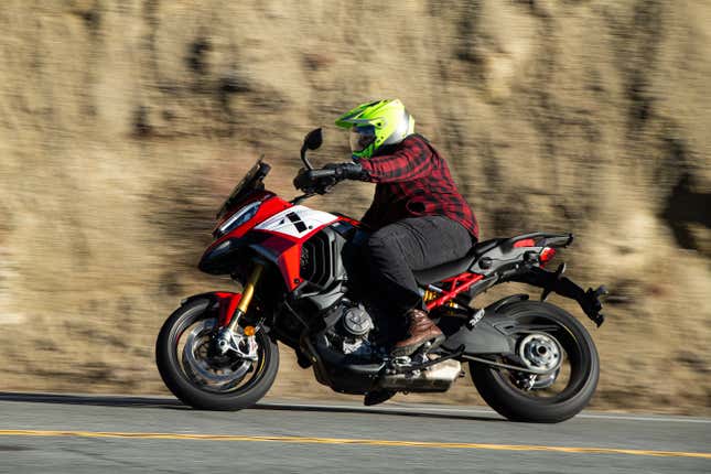 Image for article titled The 2022 Ducati Multistrada V4 Pikes Peak Is A Whole Lot Of Everything