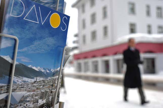 Going to Davos every year does not make CEOs global.