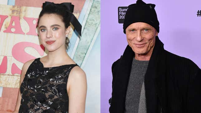 Margaret Qualley; Ed Harris