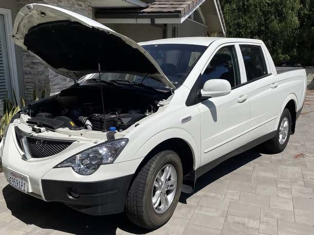 Image for article titled At $16,500, Is This 2008 SsangYong Actyon An Attractive Bargain?