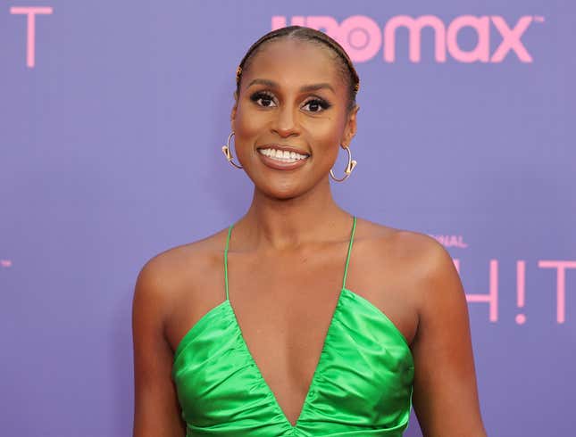 Issa Rae attends the HBO Max original comedy series “RAP SH!T” premiere at Hammer Museum on July 13, 2022 in Los Angeles, California.