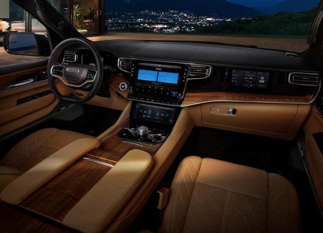 Jeep Grand Wagoneer Interior