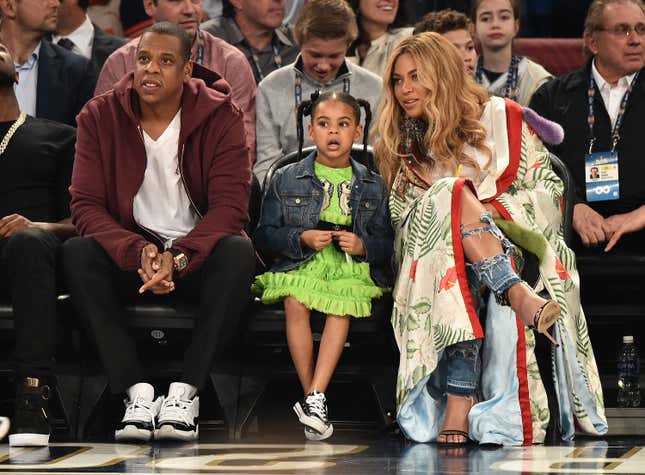 Blue Ivy's All-Black Outfit at the 2022 NBA Finals Game