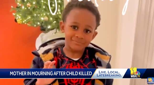 Image for article titled This 4-Year-Old Maryland Boy Was Killed on Christmas Eve. Details of His Murder Will Break Your Heart