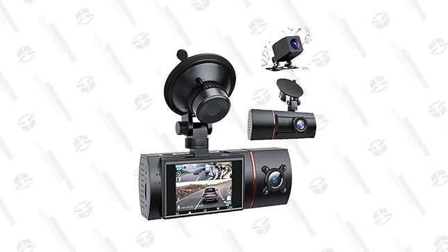 LAMONKE 3 Channel Dashcam | $51 | Amazon | Clip coupon + 35E5E1QJ