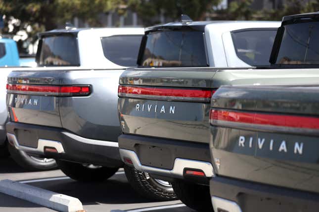 Rivian stock has gained more than 20% since its deal with Volkswagen was announced. 