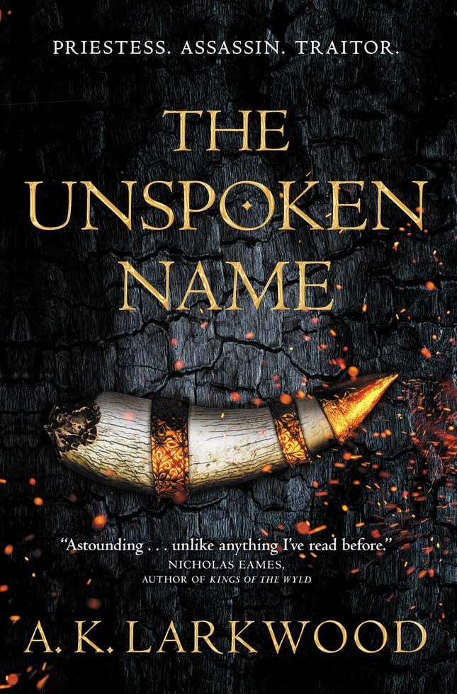 The cover of The Unspoken Name