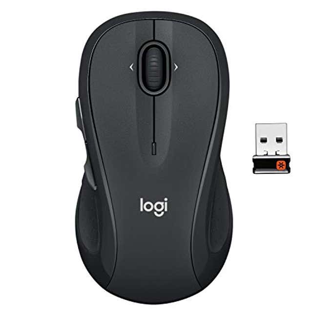 Image for article titled Logitech M510 Wireless Computer Mouse for PC with USB Unifying Receiver, Now 13% Off