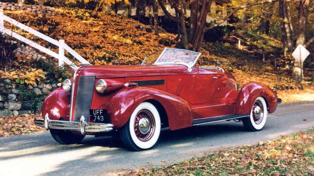 1937 Buick Boattail Roadster Vorderansicht