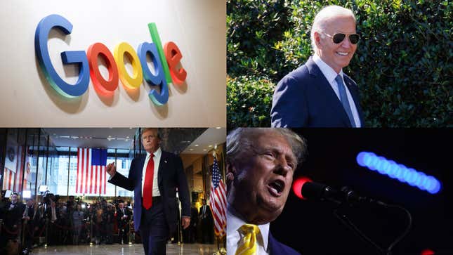Image for article titled Silicon Valley for Trump, crypto vs. Biden, and Google's new exec: Leadership news roundup