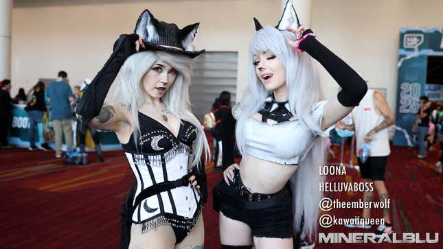 A photograph of a cosplayer at LVL UP 2025