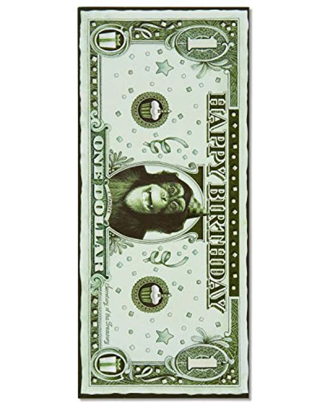 Image for article titled American Greetings Funny Money Holder Birthday Card, Now 21% Off