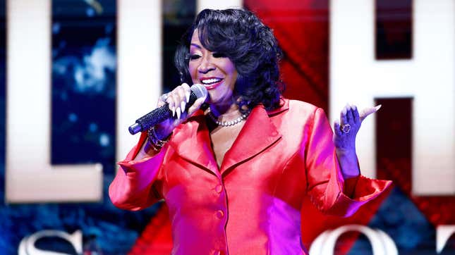 Patti LaBelle performs onstage during World AIDS Day 2022 at John F. Kennedy Center for the Performing Arts on November 30, 2022 in Washington, DC.