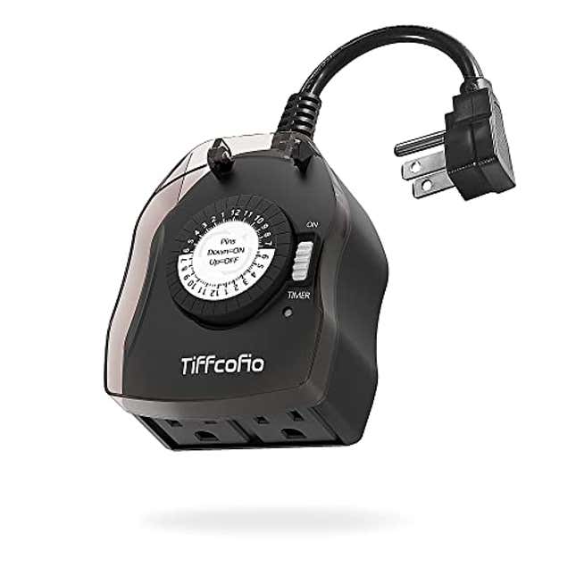 Image for article titled TiFFCOFiO Outdoor Timer Outlet, Now 38% Off