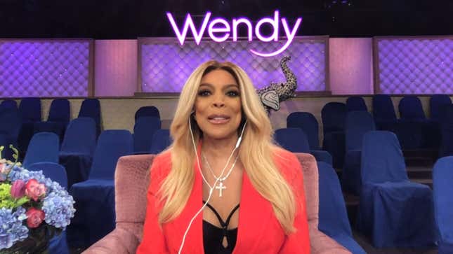 WATCH WHAT HAPPENS LIVE WITH ANDY COHEN @ HOME — Episode 17152 — Pictured in this screen grab: Wendy Williams.