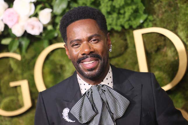 Colman Domingo arrives for the 82nd annual Golden Globe Awards at the Beverly Hilton hotel in Beverly Hills, California, on January 5, 2025.