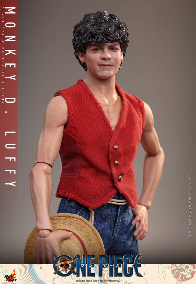 Hot Toys Announces Unnerving One Piece Netflix Luffy Figure