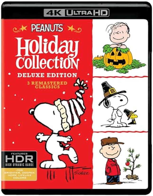 Image for article titled Peanuts Holiday Collection (4K Ultra HD + Blu-ray) [4K UHD], Now 52% Off