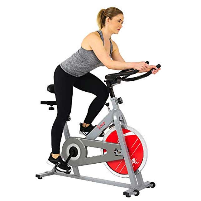 Image for article titled Obtain Optimal Fitness with 27% Off the Sunny Health &amp; Fitness Spin Bike