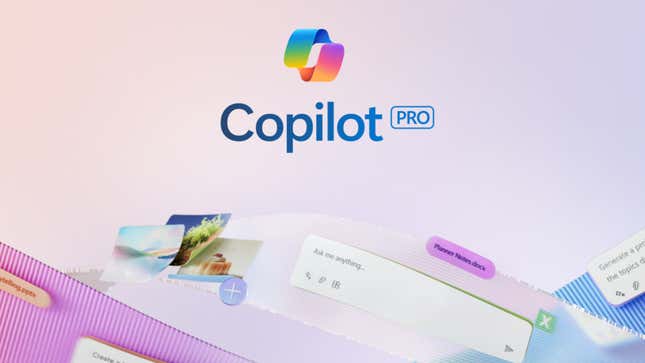 Logotipo y banner de Copilot Pro