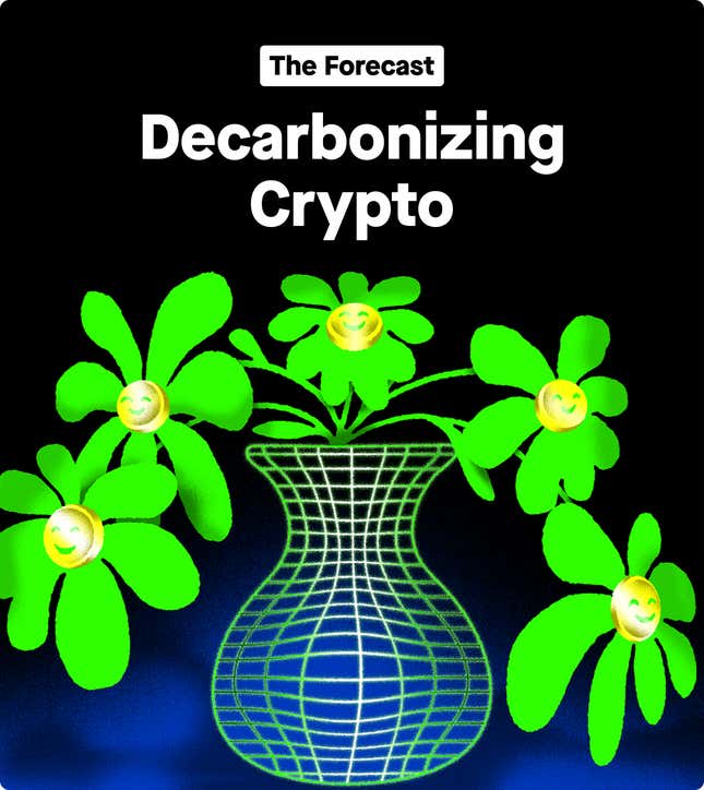 Decarbonizing crypto