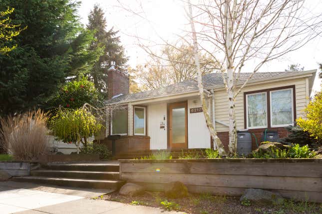 Bungalow style home in Portland, Oregon.