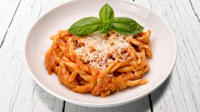 pasta in bowl