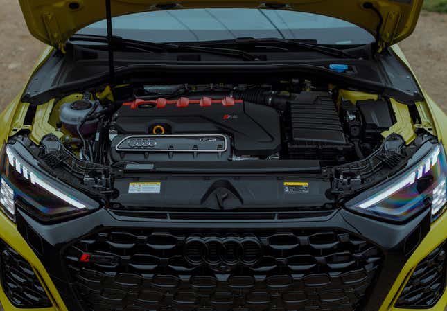 Image for article titled 2024 Audi RS3 Makes The Case For Truly Interesting And Unique Engines