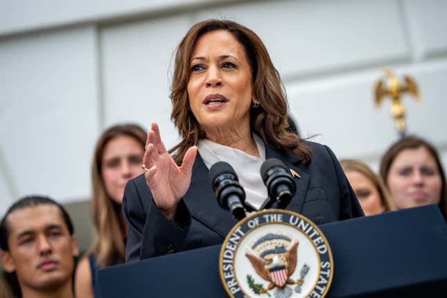 Se espera ampliamente que la vicepresidenta Kamala Harris sea la candidata demócrata a la presidencia. 