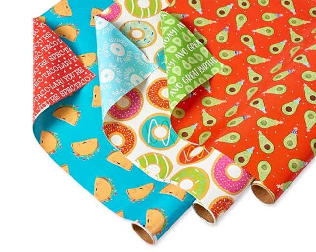 Image for article titled American Greetings Reversible All Occasion and Birthday Wrapping Paper, Now 15% Off