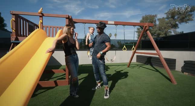 Image de l'article intitulé Jetez un œil à l’intérieur de la crèche de Shemar Moore à Los Angeles