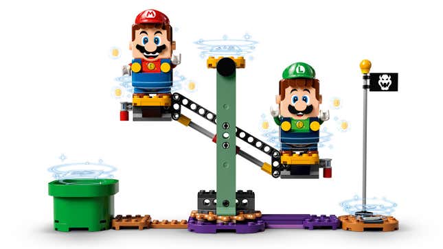 Lego Super Mario Adds Luigi Two-Player Mode