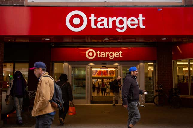 A Target store in New York. 