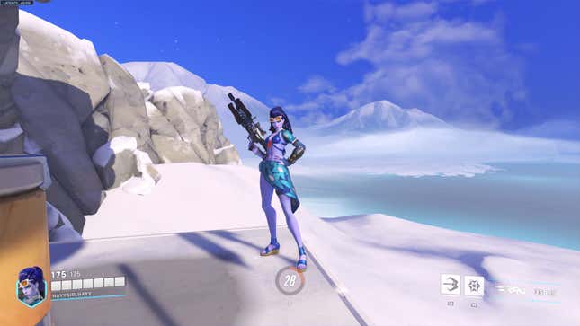 Cote D’Azur Widowmaker skin in Overwatch 2