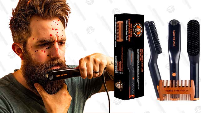 Tame the Wild Beard Straightener | $26 | Amazon