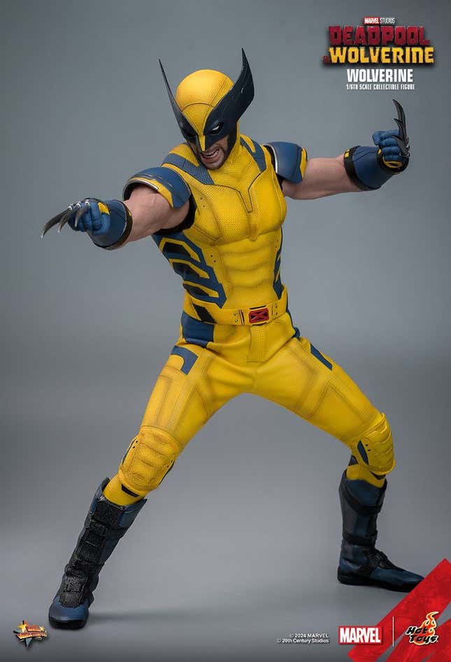 Image for article titled Hot Toys' New Wolverine & Deadpool Figure Gives Us Our Best Look Yet at Wolverine's Suit