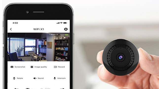 Image for article titled You Can Get This Tiny Wireless Camera for $61