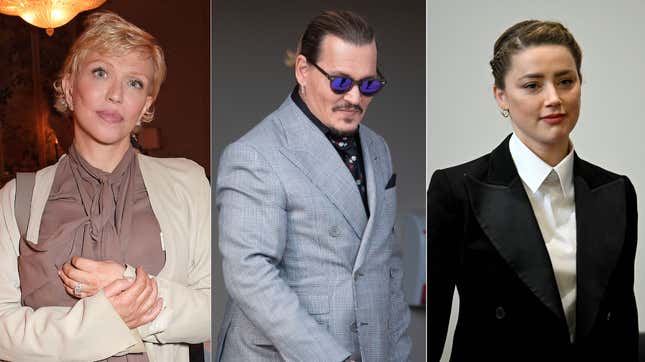 Image for article titled Johnny Depp Saving Courtney Love’s Life Actually Has Nothing to Do With Amber Heard