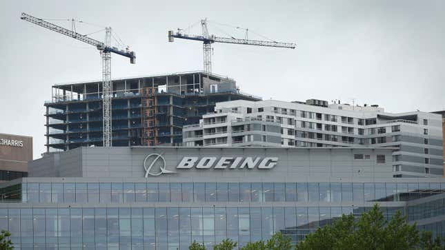 Un edificio de Boeing