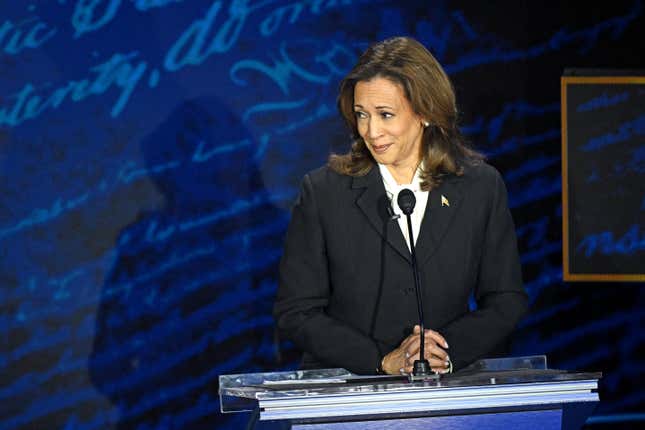 Image de l'article intitulé La raison très folle et très Trump pour laquelle Trump refuse de débattre à nouveau avec Kamala