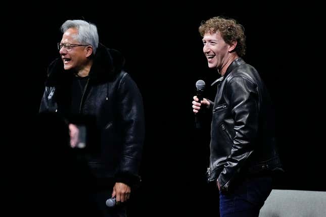 Mark Zuckerberg, Jensen Huang see a future of AI assistants