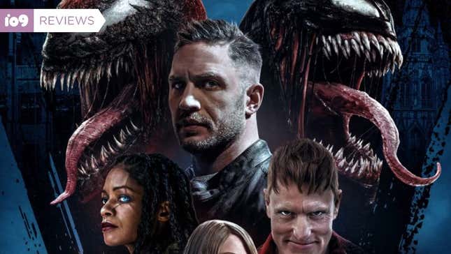 Tom Hardy with Venom on a Venom 2 poster.