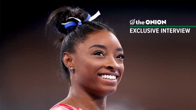 Image for article titled The Onion’s Exclusive Interview With Simone Biles