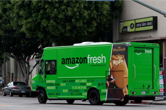 The 29-year-old company launched its first Amazon’s Fresh grocery store in 2020.