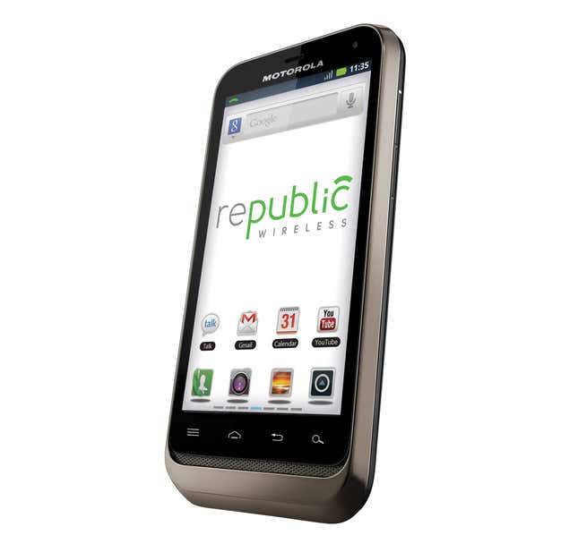 Republic Wireless’s Motorola DEFY XT phone isn’t exactly cutting-edge, but what do you expect for $20 a month?