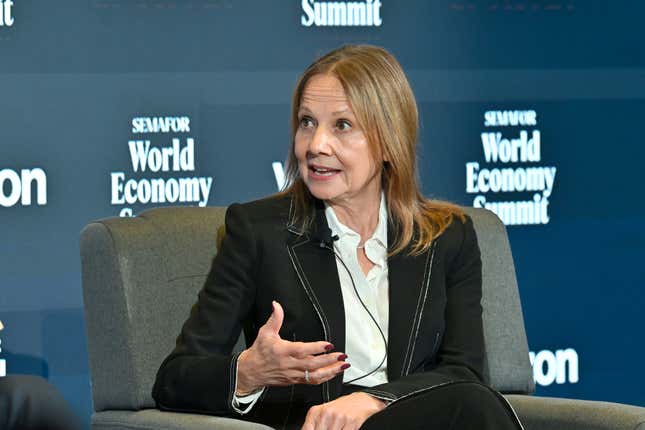 GM CEO Mary Barra