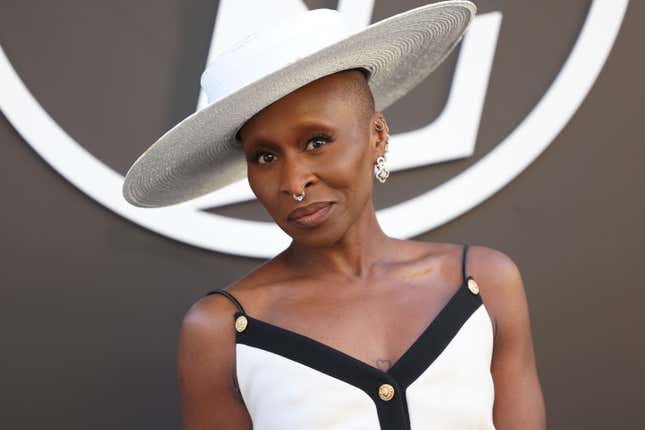 Cynthia Erivo attends the Louis Vuitton Paris Womenswear Spring-Summer 2025 show as part of Paris Fashion Week on October 01, 2024 in Paris, France.
