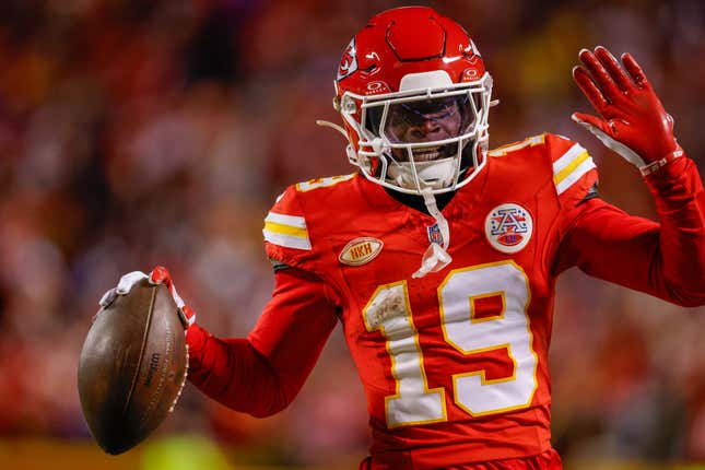 Don't expect to see Kadarius Toney in Chiefs uniform ever again